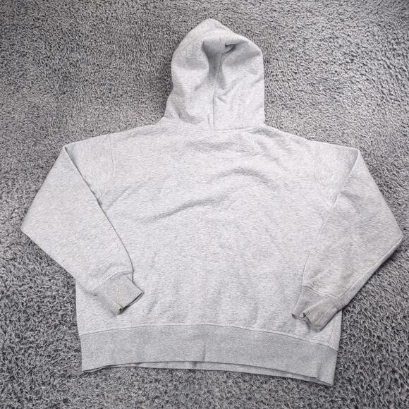 New York Hoodie Adult Large Gray Destination Sweatshirt USA Pullover Fleece - Picture 5 of 6